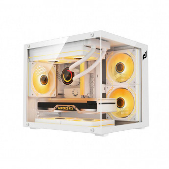 Vỏ máy tính E-Dra ECS1305 White (Mini Tower/ M-ATX/ Trắng)