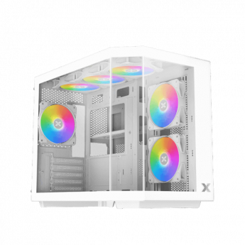 Vỏ Case Xigmatek Cubi M White EN42775 (MATX, Màu trắng ) Case Bể Cá