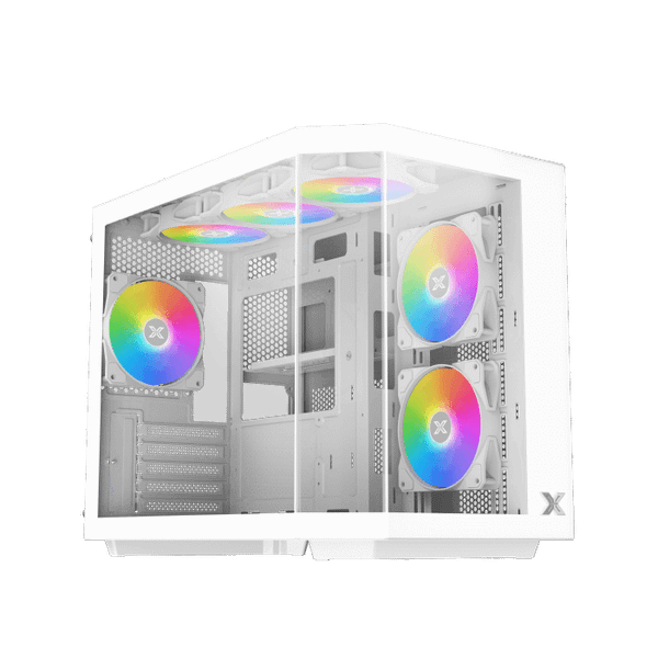 Vỏ Case Xigmatek Cubi M White EN42775 (MATX, Màu trắng ) Case Bể Cá