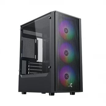 Vỏ Case Xigmatek MYX Air 3F EN45967 (Matx/3 Fan RGB/Màu Đen)